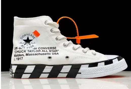 Black O-W White 2.0 Converse 163892C X 0531
